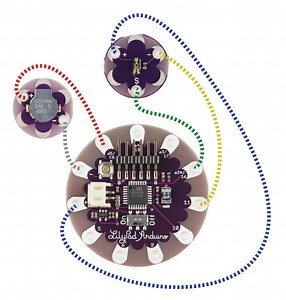 Lilypad Star Wars Coat (with Light Sensor and Buzzer Board)