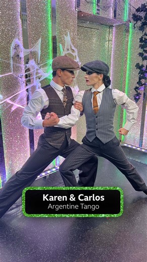 313K views · 7.1K reactions | Wow! By order of the Peaky Blinders  Karen and Carlos mean business with this spellbinding Argentine Tango  #Strictly | BBC One | Facebook