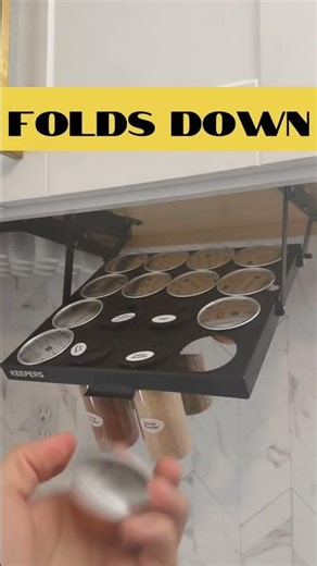 Nespresso morning must-have! ☕🔥 Wake up to kitchen bliss with this under-cabinet holder — pods