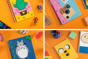 Regreso a clases: forros fáciles y económicos para cuadernos