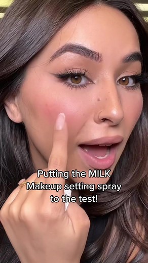 Putting the MILK Makeup Setting Spray to the Test!