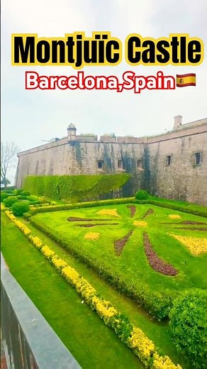 Montjuïc Castle Barcelona,Spain🇪🇸
