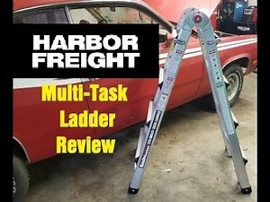 Review on Harbor Freight's Multi-Task Ladder