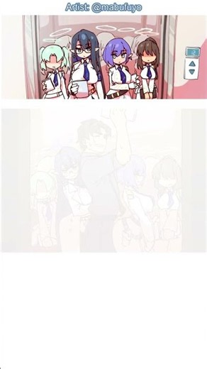 Aoi and Rin need correction !! | Blue Archive
