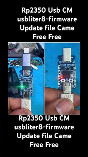Rp2350 Usb CM usbliter8-firmware Update file CameFree Free