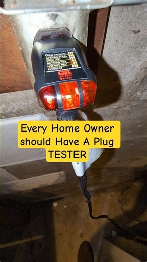 PLUG Testers SAVE ⚕️☠️LIVES;Reverse polarity example#youtubeshort#shortvideo#shorts#electric#diy