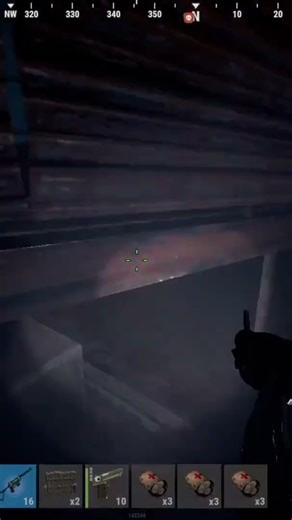 Nighttime dome fumble #rust #rustshorts #rustpc #rustclips #rustpvp