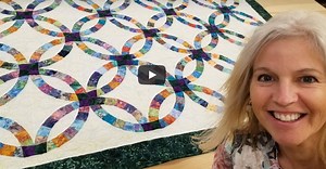 How To Make A Double Wedding Ring Quilt