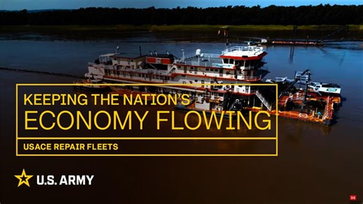 Check this out! The USACE Repair Fleets are specialized teams of dedicated professionals operating across the nation’s rivers and waterways. Their mission is to repair, maintain, and extend the life of essential navigation infrastructure—responding rapidly to emergencies and performing scheduled maintenance with precision and skill. | U.S. Army Corps of Engineers, Headquarters