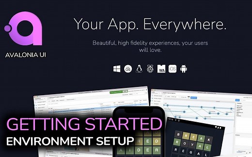 001. Avalonia UI - 入门环境设置