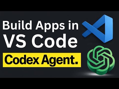 Build Apps in VS Code with OpenAI Codex (No Coding, No Copy-Paste)