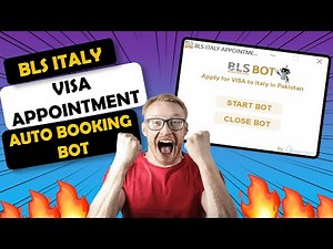 2024 BLS Italy visa appointment Bot | BLS Auto Booking and Auto Captcha Solving Bot 2024 Latest