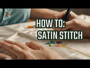 Effortless Satin Stitch: Achieve Stunning Embroidery Today!