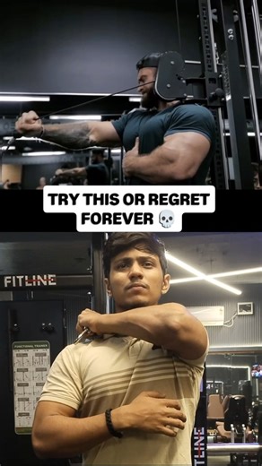 Priyansh on Instagram: "This Single Arm Cable Extension by @cbum can make your triceps explode in mechanic tension and if you are out of thoughts to grow your triceps then this video could act as a tutorial to help you perform this exercise if you are open to try some new stuff then this one is for you. I tried this and can assure you the feel and the tension is overpowered. An extension with elbows locked making your triceps stretched and squeezed is what you need for the growth. Follow me for