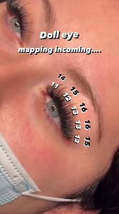 20 reactions | My fave doll eye lash mapping ‍ LASH SET DETAILS D & CC curl Base length 11-13’s CC & D curl Spikes: 14-16’s D curl • • • • Repost #veyelashofficial #lashtech #lashextensions #lashingtips #lashtipsandtricks #lashing101 #lashartist #lashmapping | Veyelash Factory | Facebook