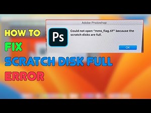 Scratch Disk Error in Photoshop? Here’s how to fix it