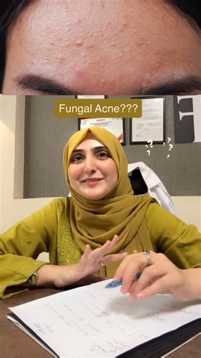Dr. Ekra fatyma on Instagram: "Causes of fungal acne (Malassezia folliculitis): • Overgrowth of Malassezia yeast on the skin • Excess sweating and humid climates • Wearing tight or non-breathable clothing • Prolonged use of antibiotics • Oily skin and excess sebum • Using heavy, occlusive skincare or hair products • Weakened skin barrier or compromised immunity • Not showering soon after workouts"