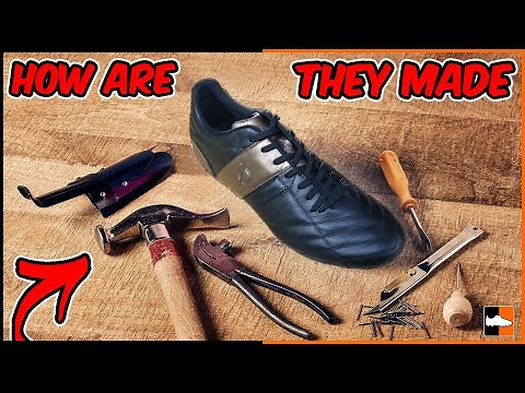 How Do You Make Football Boots? Making Soccer Cleats!