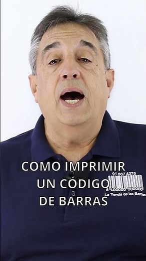 Videoayuda #014 ¿Cómo imprimir un código de barras? #códigosdebarras #ean13 #emprendedores
