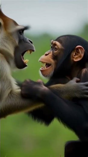 BABOON vs CHIMPANZEE