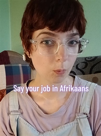 Learn How to Say Your Job in Afrikaans