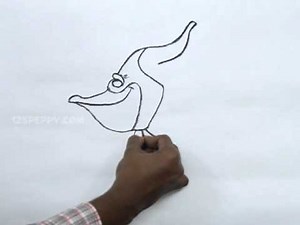 How to Draw a Finding Nemo - Gill