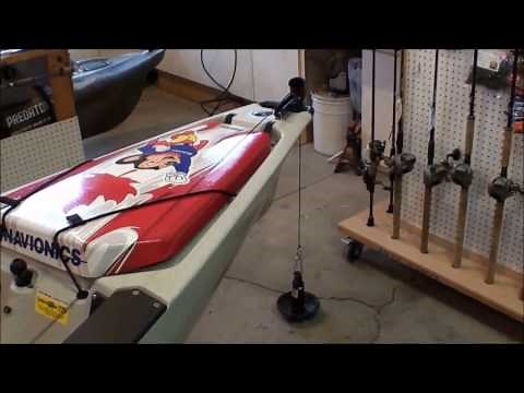 Anchoring - Power-Pole micro anchor, Anchor Wizard and anchor trolley installation