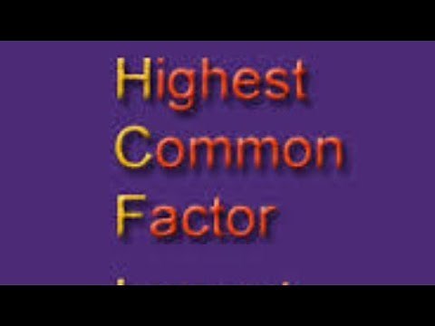 How to find HCF: class 5 & 6