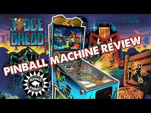 Judge Dredd Pinball Machine Review (Bally, 1993)