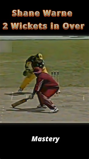 283K views · 1.9K reactions | Shane Warne 2 Wickets In Over #ShaneWarne | Vintage cricket | Facebook