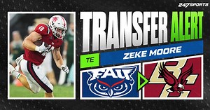 Transfer commit TE Zeke Moore goes on the record on why he chose Boston College