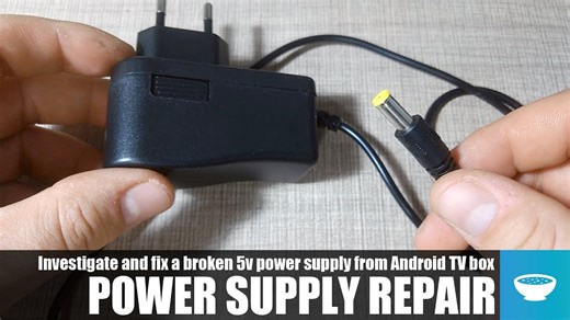How to repair a 5V power supply step by step