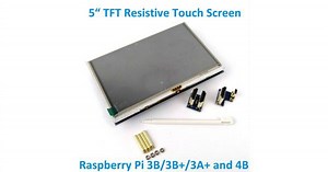 5 inch SPI/HDMI Touch Screen Display for Raspberry Pi