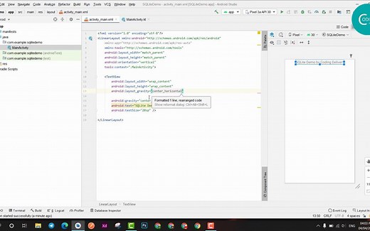 AndroidKotlin SQLite 数据库 在 RecyclerView 中插入、选择、更新、删除和显示数据