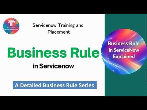 Business Rule in ServiceNow | Complete Introduction for Beginners