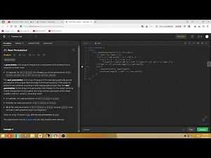 C++ leetcode 31. Next Permutation