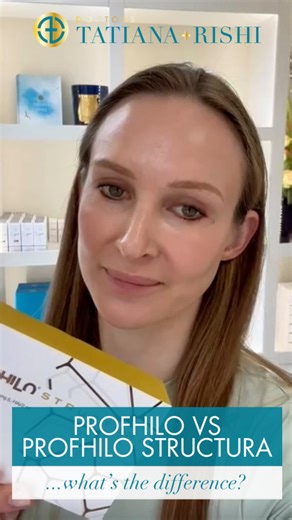 Drs Tatiana + Rishi Mandavia: Advanced Aesthetics | Profhilo vs Profhilo Structura: What’s the Difference? 🤔 Both belong to the Profhilo family, but they serve slightly different purposes…... | Instagram