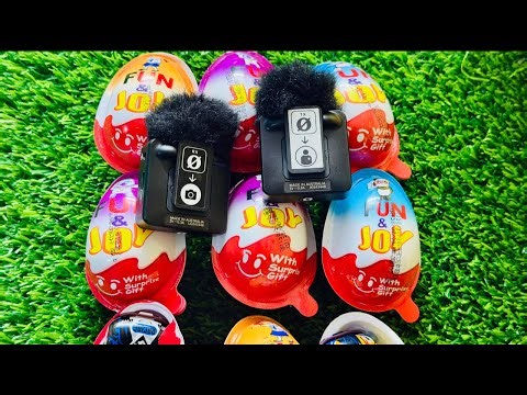 Kinder Joy Surprise Egg Opening So Cute! 🧸🥚