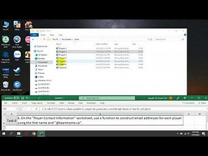 MOS Excel Expert 365 (MO 201) - Excel Associate 2019 Exam 1