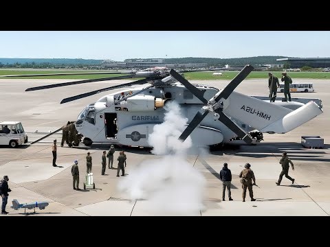 U.S. Marines Launch the Largest Helicopter Ever Made
