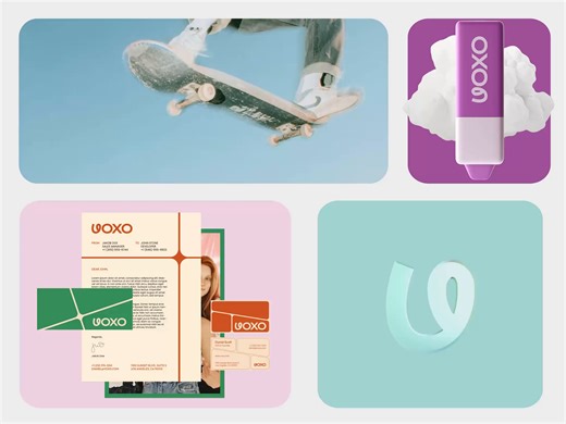 VOXO - Technology Branding & Packaging Design