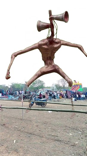 siren head in real life OMG #sirenhead #sirenhead #viralhorror #indianhorror #horror