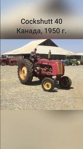 Cockshutt 40 (1950) / Классика канадского трактора #Cockshutt #трактор