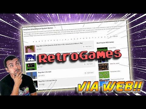 🕹️Review and test of RETROGAMES.CC. FREE emulators by web browser with zero configurations.