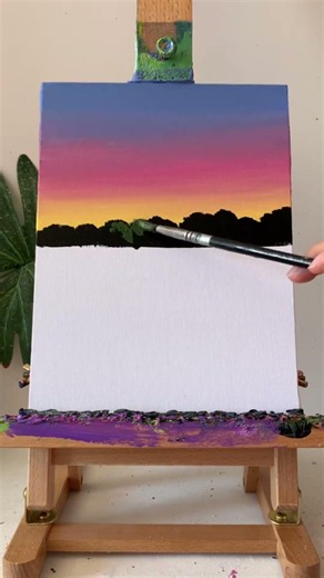 #art #painting #howtopaint #landscapepainting #acrylicpainting