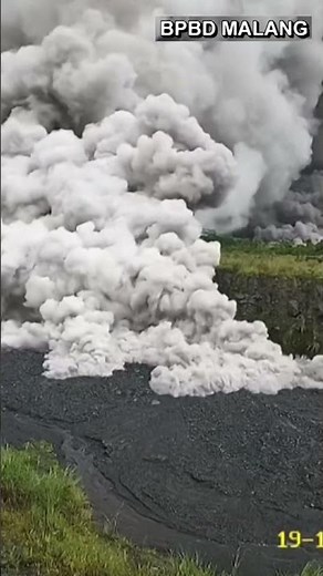 Mount Semeru volcano erupts in Indonesia