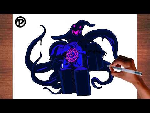 How to Draw Azure Forsaken Roblox Step by step