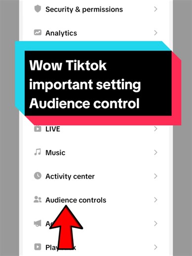 Wow Tiktok Audience control important setting 😱🇬🇧 #audiencecontrol #tiktoktips #muaviatechofficial #learnontiktok #tiktokforyoutrick