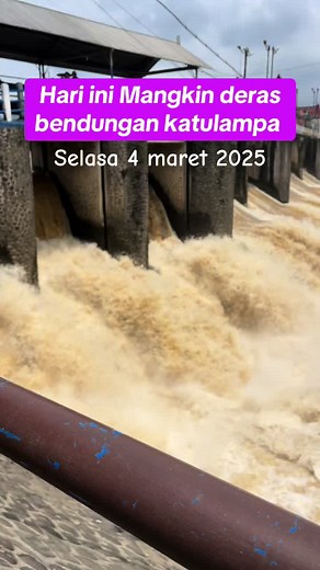 Bendungan katulampa meluap deras. siaga 4 waspada untuk warga Jakarta dan sekitar nya #bendungankatulampa #meluapbendungankatulampa #sorotan #fyppp