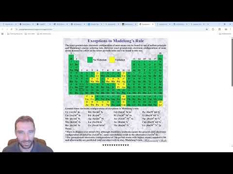 Electron Configuration Exceptions Made Simple: Half and Full d orbital - Atoms - Chemistry Tutorial